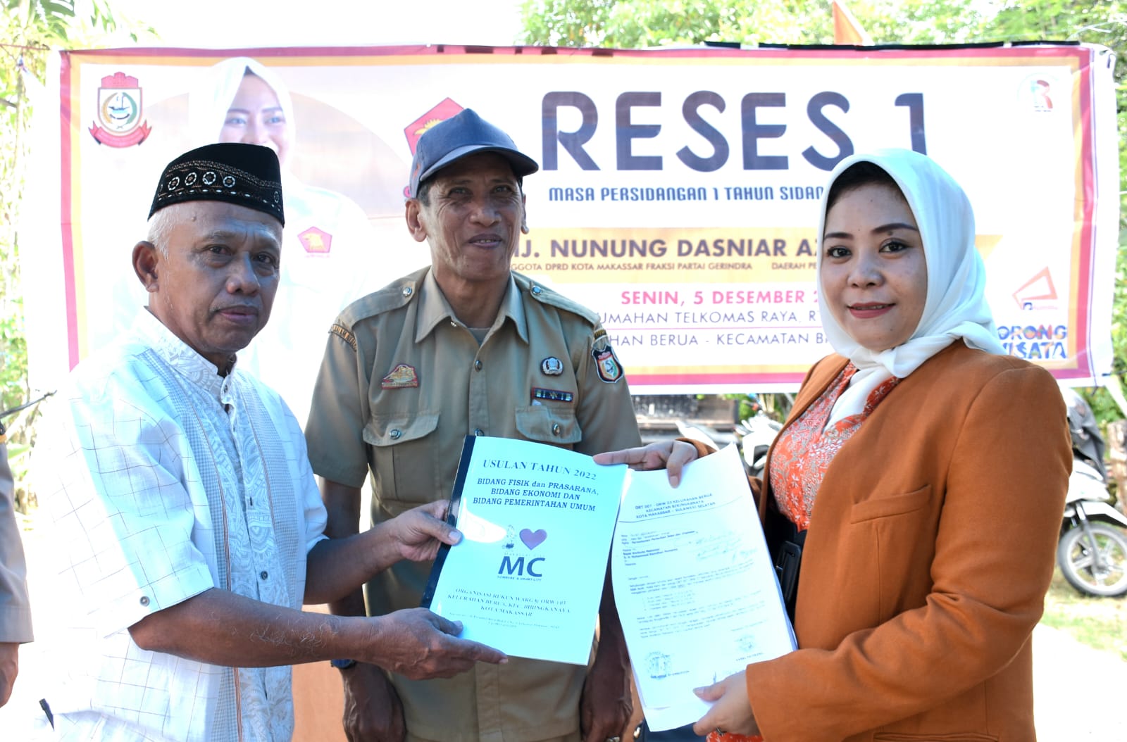 Nunung Dasniar Reses di Tamalanrea, Permasalahan Banjir dan Drainase Jadi Aspirasi Warga